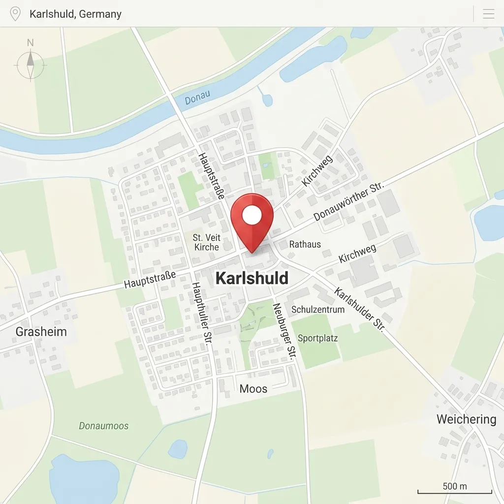 Karte Karlshuld
